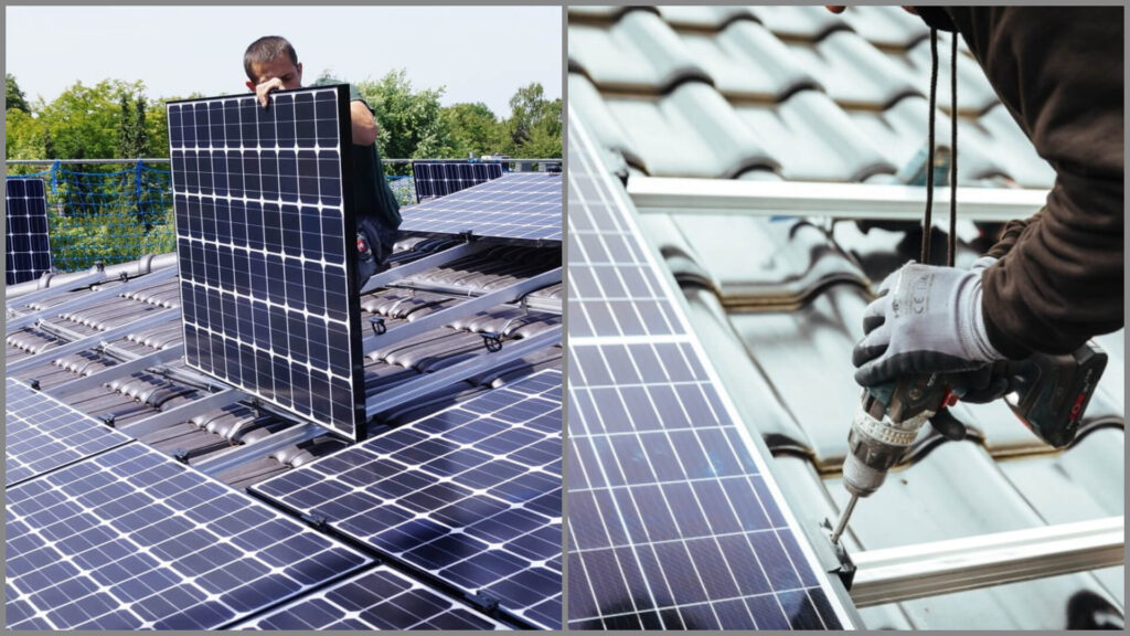 Wie werden Solarmodule befestigt einfach sicher clever